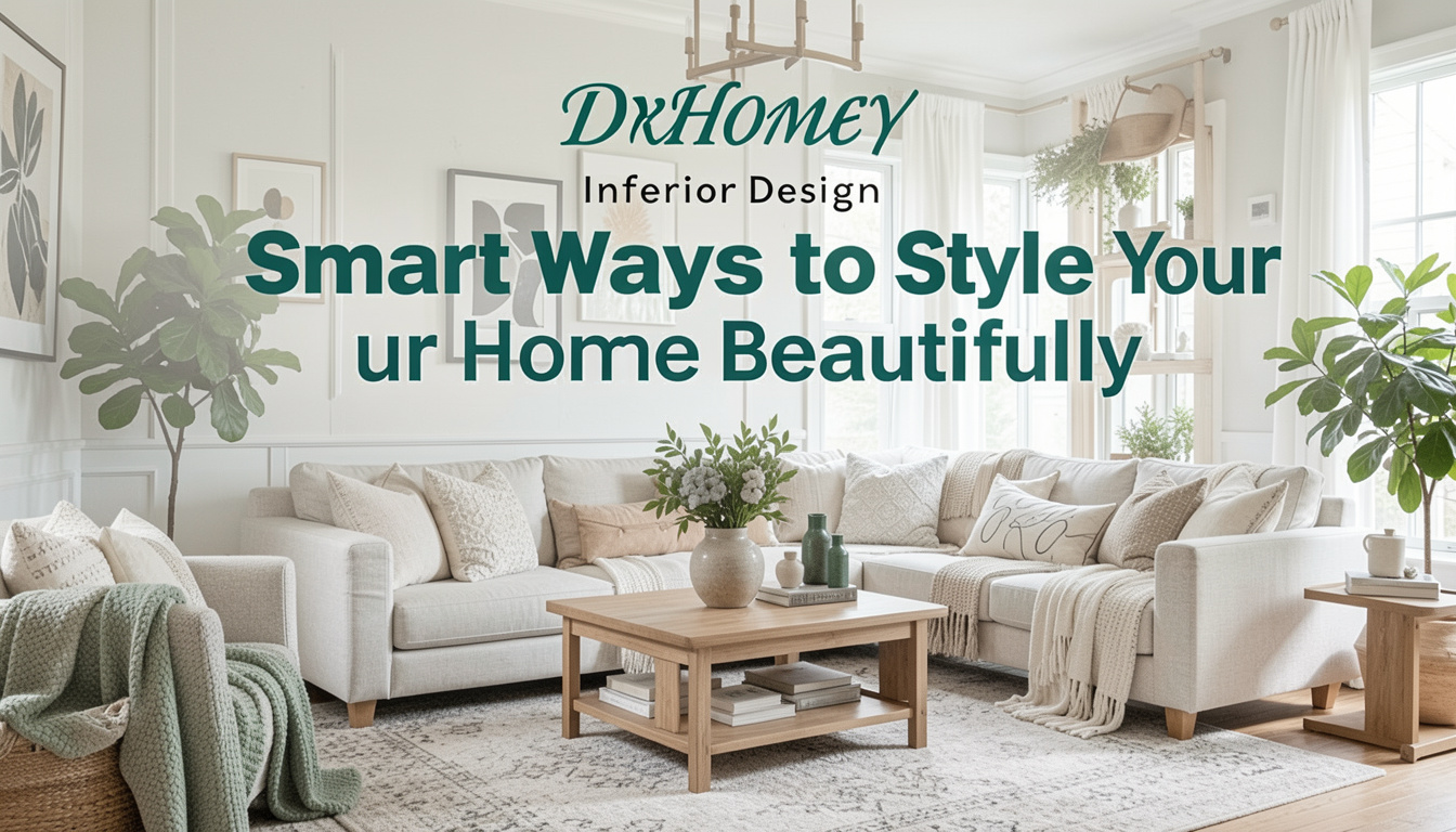 Interior Design DrHomey – Smart Ways to Style Your Home Beautifully