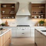 cabinetry and natural stone create timeless kitchen elegance