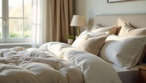 linens and thoughtful design create a peaceful bedroom retreat