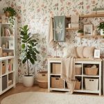 A budget-friendly room makeover showing affordable DIY interior design solutions