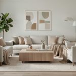 Modern living room featuring MintpalDecor furniture