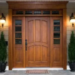 Wooden door