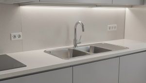 Designing Durable Kitchen Workspaces with Integrated Benchtops, Splashbacks, and Sinks
