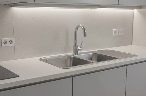 Designing Durable Kitchen Workspaces with Integrated Benchtops, Splashbacks, and Sinks