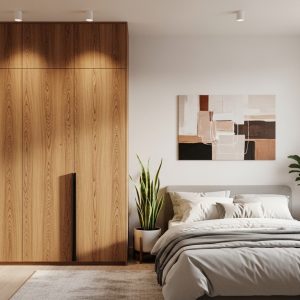 10 Stylish Wood Wardrobe Cabinet Designs to Upgrade Your Bedroom