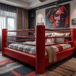 Boxing Ring Bed Unique Bedroom Design Trend for Modern Interiors