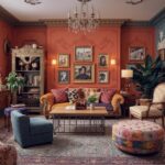 Creative interior design showcasing themed furniture