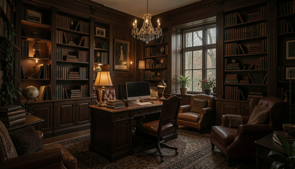 Home Office and Library Spaces
