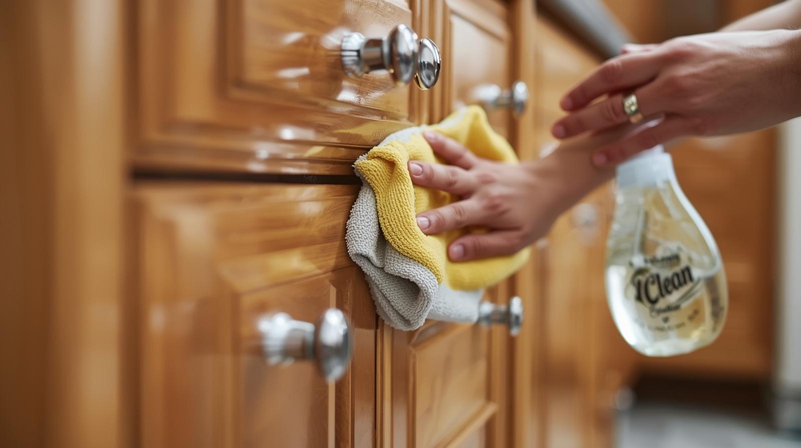 How to Deep Clean Kitchen Cabinets