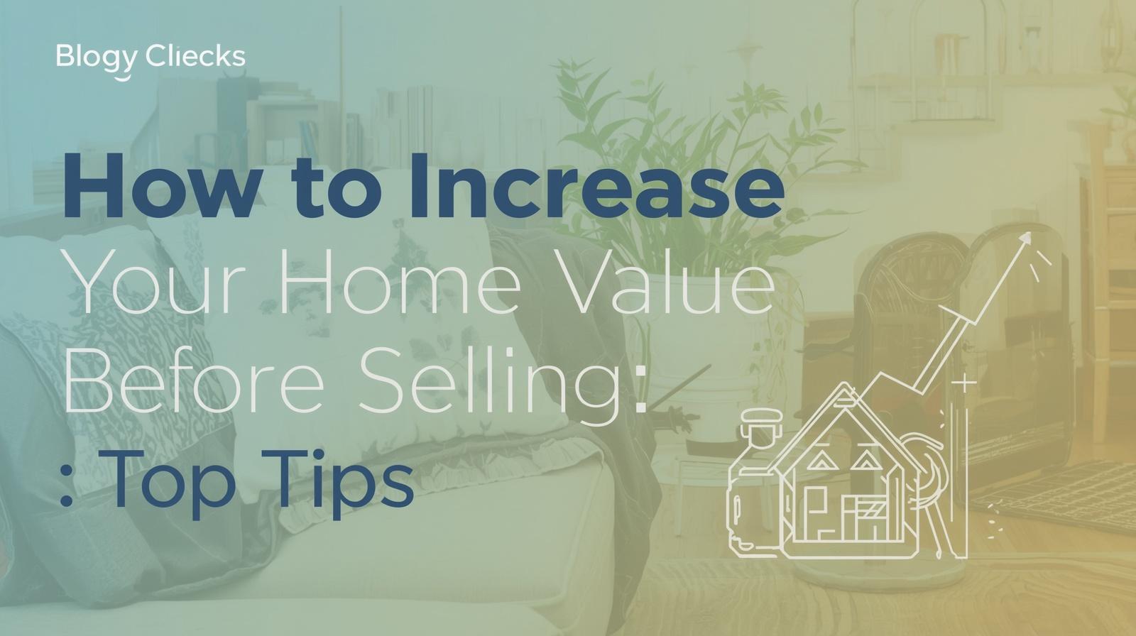 How to Increase Your Home Value Before Selling Top Tips