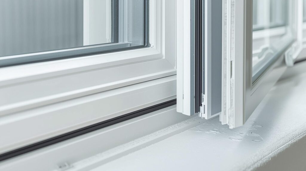 Properly sealed windows and doors to prevent water intrusion