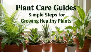 Plant Care Guides Simple Steps for Growing Healthy Plants