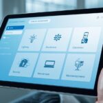 Smart home automation system dashboard