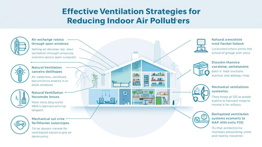 Ventilation Strategies to Reduce Indoor Pollutants