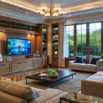 Modern family home with stylish interior design