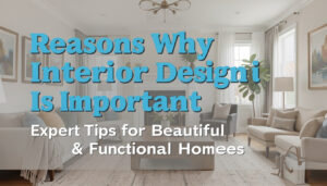 Reasons Why Interior Design Is Important