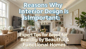Reasons Why Interior Design Is Important Expert Tips for Beautiful & Functional Homes