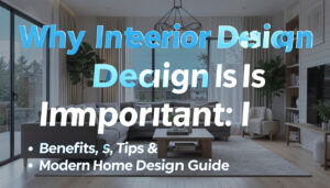 Why Interior Design Is Important Benefits, Tips & Modern Home Design Guide