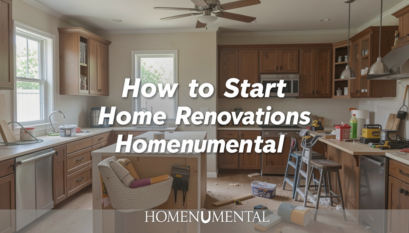 How to Start Home Renovations Homenumental